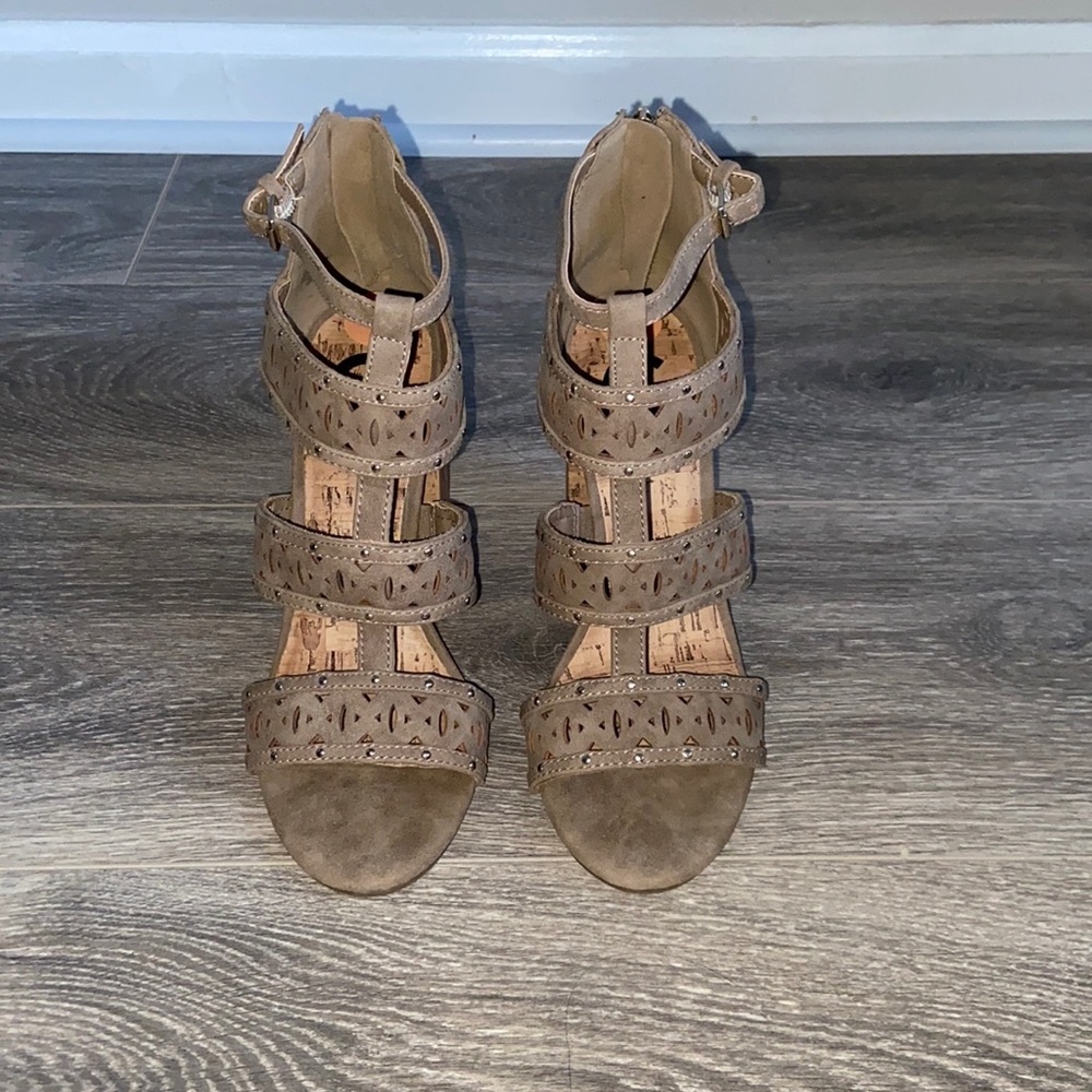 Platform heels.